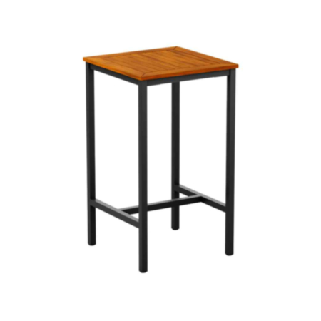 ICE Outdoor Industrial Style Square Cafe Bistro Bar Table