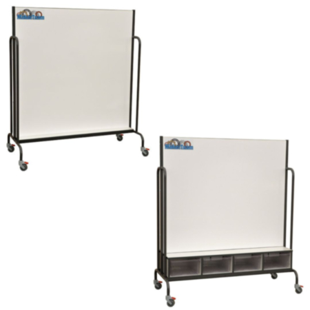 MakerTeam Collaborative Mobile Multi-Use Heavy Duty STEM Whiteboard