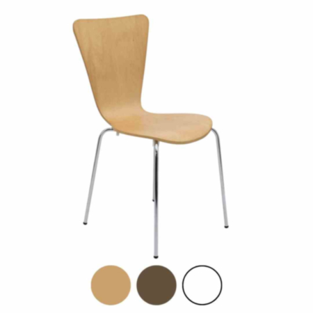 Picasso Wooden Heavy Duty Stacking Bistro Chair