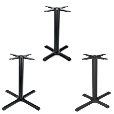 Detroit Self Levelling Indoor and Outdoor Cafe Bistro Table Base - 3 Sizes