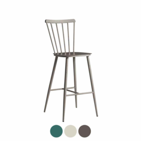 Spin Aluminium Cafe Bistro Bar Stool