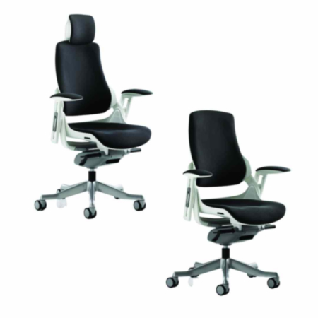 Zure Black Fabric Executive Office Chair  