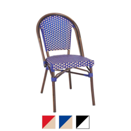 Carcassonne Parisian Aluminium Cafe Bistro Chair 