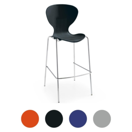 Sienna Cafe and Bistro Indoor High Stool- Pack of 2