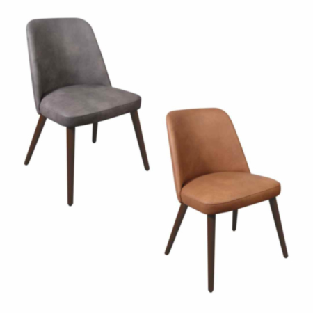 Aztec Vintage Faux Leather Cafe Bistro Chair