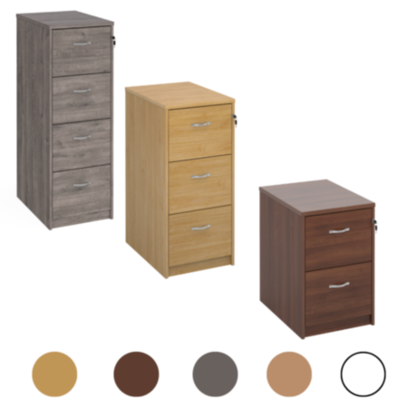 Wooden Office Filing Cabinet 