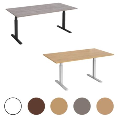 Elev8 Touch Rectangular Sit Stand Office Boardroom Table