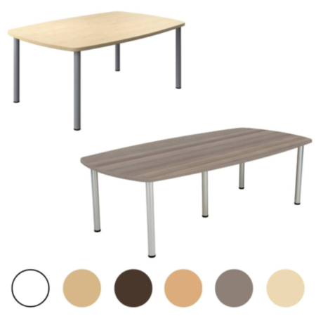 One Fraction Plus Rectangular Office Boardroom Table