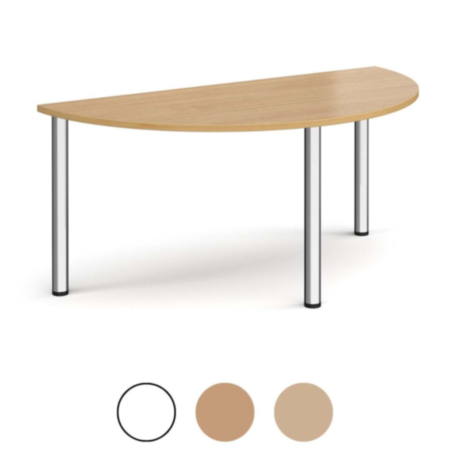 Semi Circular Radial Leg Office Boardroom Table