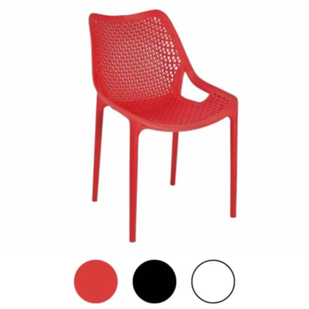 Genoa Plastic Cafe Bistro Chair 