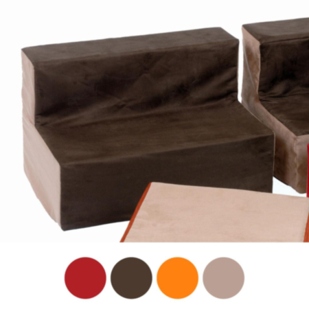 Early Years Suede Toddler Sofa