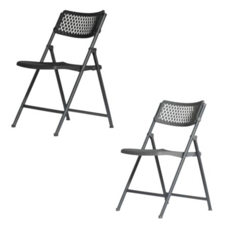 Aran Easy-Fold Plastic Folding Chair