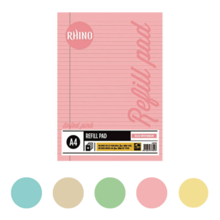 A4 Tinted Pad 8mm Margin - 6 Pack