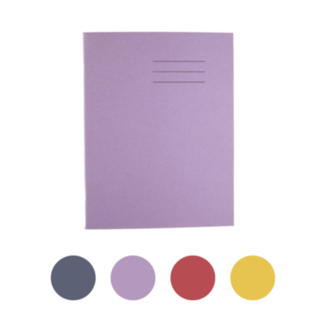 A4+ Exercise Book 80 Page, 8mm Ruled With Margin - Pack of 50