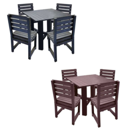 Cromford Hope Square Café Bistro Dining Set
