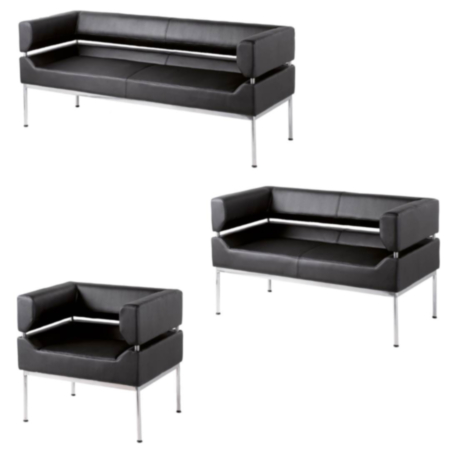 Benotto Leather Reception Office Tub Chair