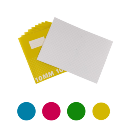 Classmates A4 Tough Cover Squared Exercise Book 80 Page - Pack of 50