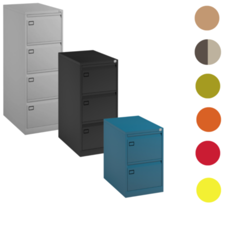 2-4 Drawer Universal Executive Office Filing Cabinet
