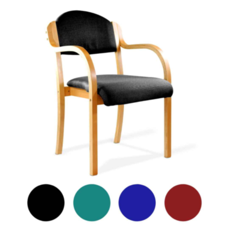 Tahara Bentwood Wooden Stacking Visitor Chair