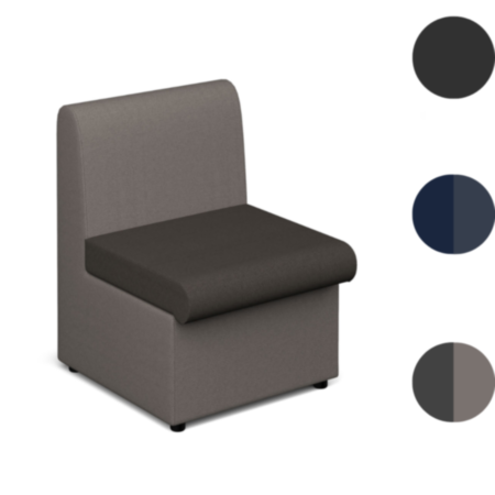 Alto Modular Reception Soft Seating with No Arms - Standard Colours