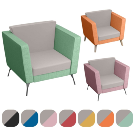 Lyric Office Reception Armchair