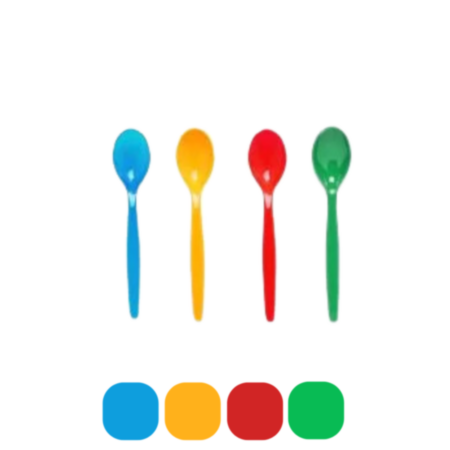 Harfield Plastic Teaspoons- PK of 10