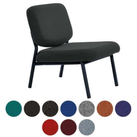 Fabric Low Reception and Waiting Room Chair