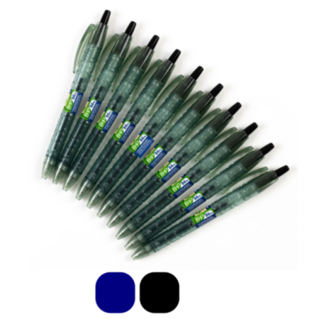 B2P Ecoball Medium Line Ballpoint Pens- Pack of 10