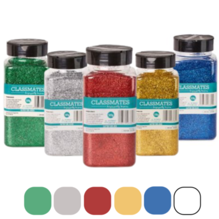Classmates 500g Glitters Shaker Tubs