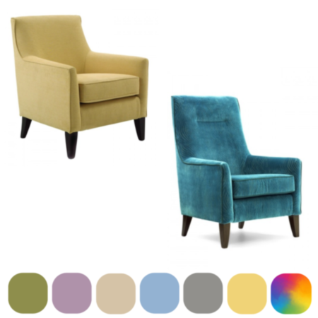 Monaco Vinyl  Care Home Lounge Armchair