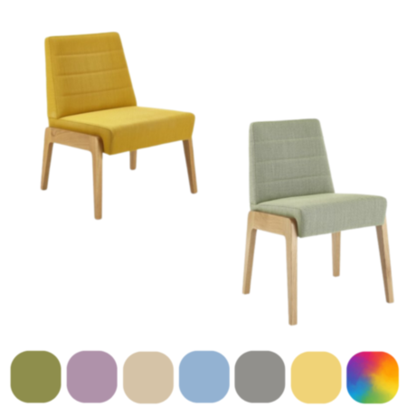GoGo Armless Vinyl Care Home Lounge Chair