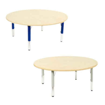 Victoria Round Height Adjustable Classroom Table
