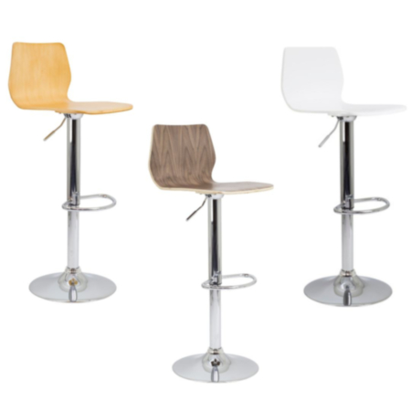 Stork Gas Lift Height Adjustable Cafe and Bistro Stool