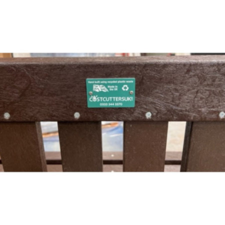 Recycled Plastic Outdoor Bench Dale