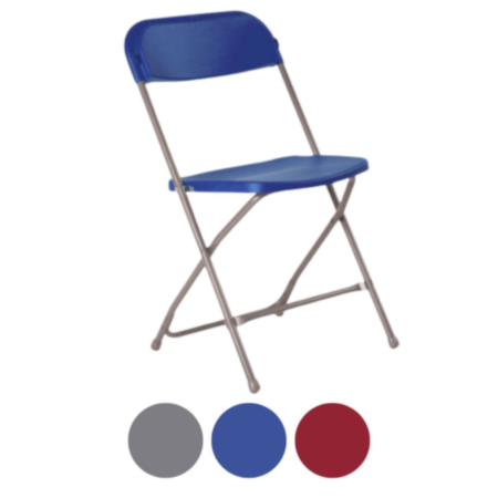 Titan Flat Back Folding Chair