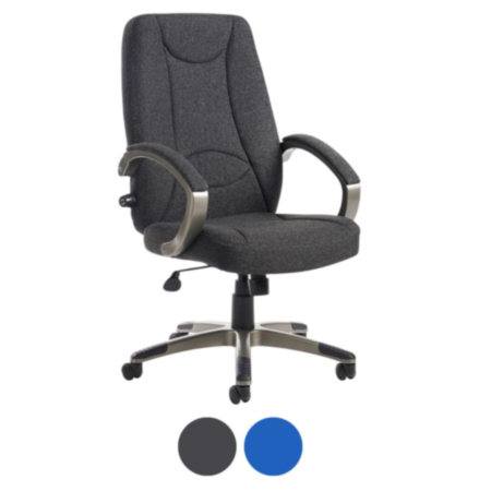 Lucca High Back Fabric Managers Executive Office Chair