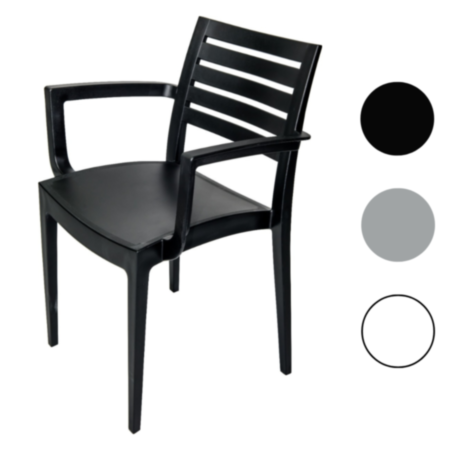 Fresco Polypropylene Cafe Bistro Chair