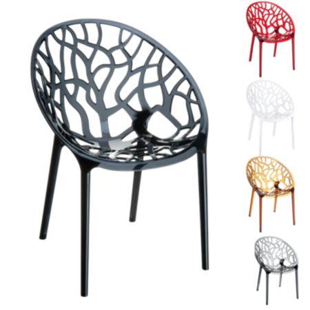 Crystal Cafe Bistro Chair