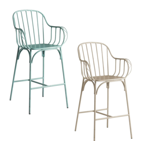 Denver Aluminium Cafe Bistro Bar Stool