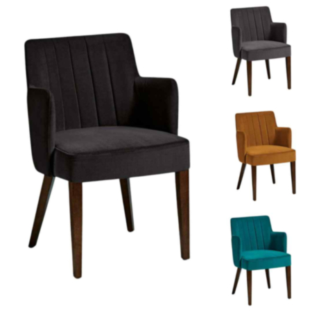 Logan Upholstered Cafe Bistro Chair
