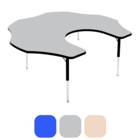 Tuf-Top Height Adjustable Teacher Flower Classroom Table