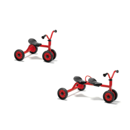 Early Years Winther Viking Mini Push Bike 1 &amp; 2 Seater Bundle Deal 