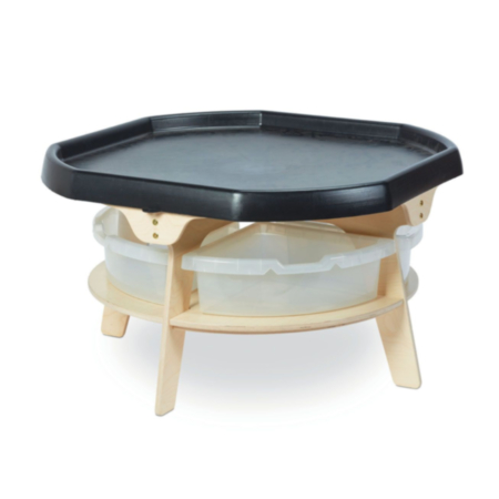 Millhouse Play Tray Activity Table with Shelf and 4 Tubs - Toddler   