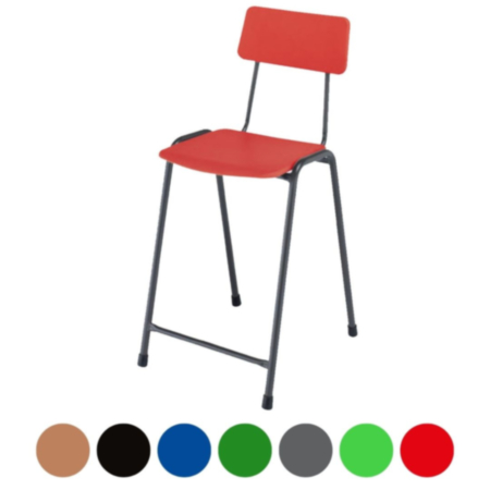 Remploy Mx Classic School Lab Stools With Backrest