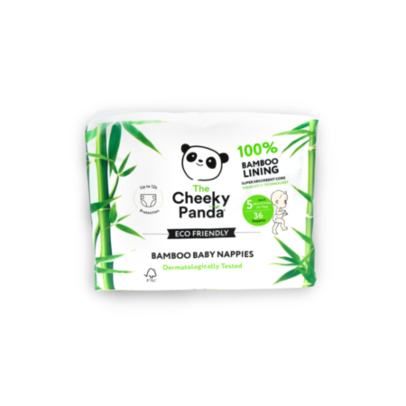 Cheeky Panda Nappies Size 5 36s