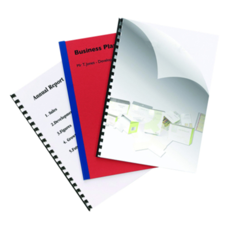 PVC Binding Covers A4 Clear 250micron (Pack 50)