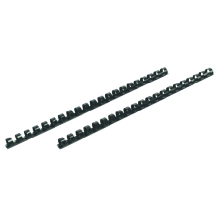 Fellowes Binding Combs 12.5mm Black (Pack 100) 5346507