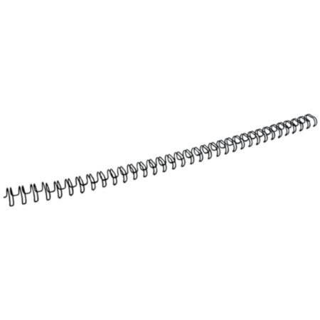 Fellowes Wire Binding Element 8mm Black (Pack 100) 53261