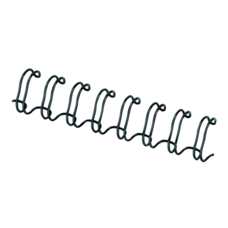 Fellowes Wire Binding Element 10mm Black (Pack 100) 53265
