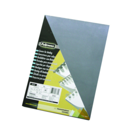 GBC Antelope Leather Look Binding Covers Plain A4 Black 250gsm (Pack 50) CE040010